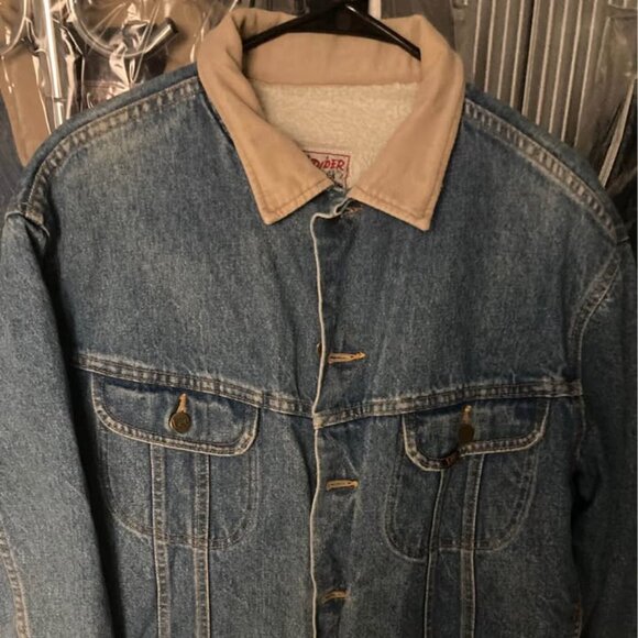 Lee Sherpa Lined Stormrider Jean Jacket (42) - Picture 1 of 8